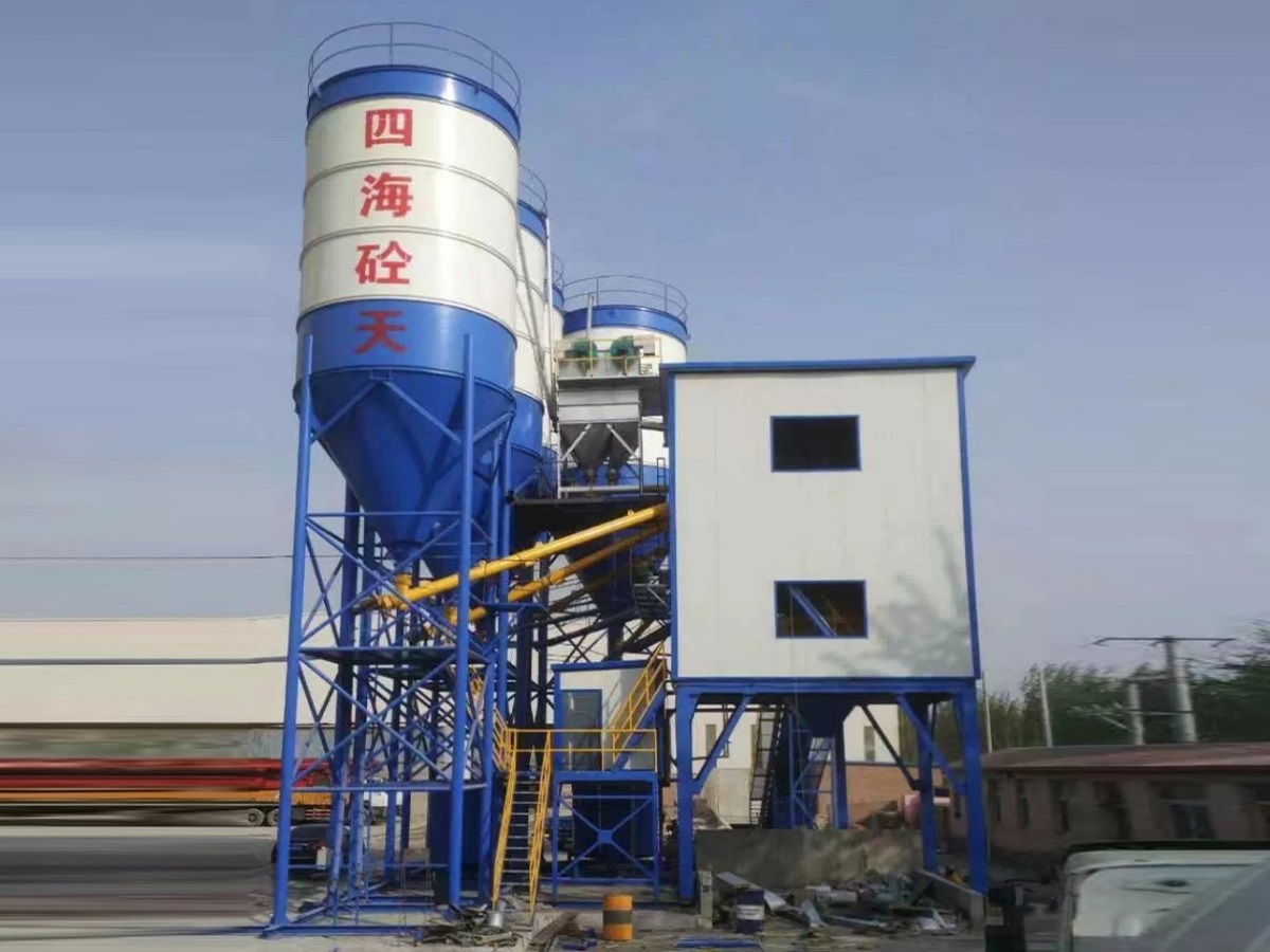 4免基礎型可移動式混凝土攪拌站 4免基礎型可移動式混凝土攪拌站